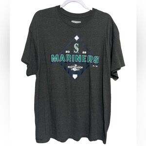 Majestic Seattle Mariners Postseason 2022 T-Shirt